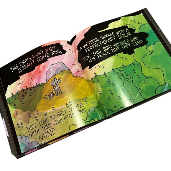 Colorful Hardcover Astro Baby Kids Picture Book by Michelle Tea - Picture 5 of 5